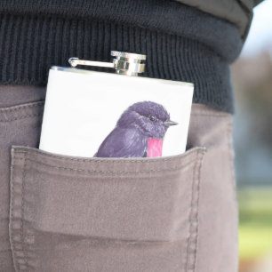 Robin Hip Flask