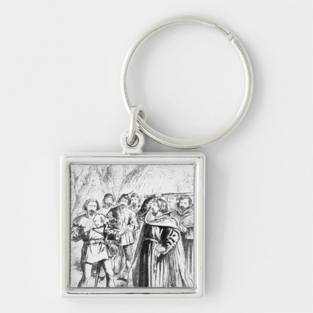 Robin Hood and King Richard I Key Ring (Front)