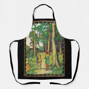 Robin Hood And Little John Apron