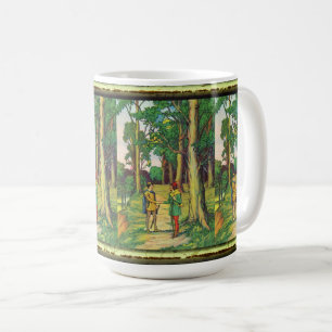 Robin Hood And Little John Coffee Mug