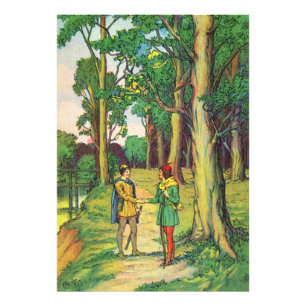 Robin Hood And Little John Photo Print