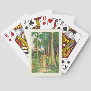 Robin Hood And Little John Playing Cards