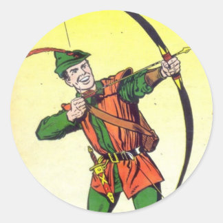 Robin Hood Classic Round Sticker