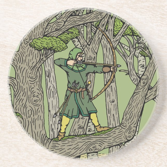 Robin Hood Coaster (Front)