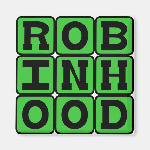 Robin Hood, Heroic Outlaw from Sherwood Forest Magnet