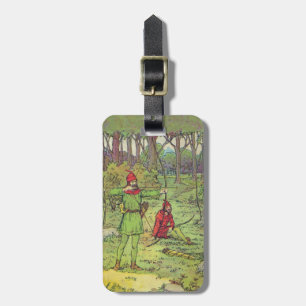 Robin Hood In The Forest Luggage Tag