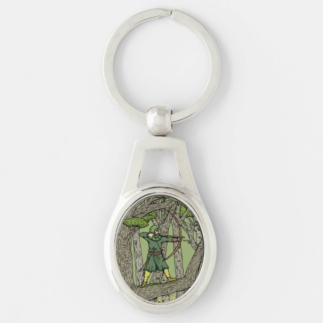 Robin Hood Key Ring (Front)