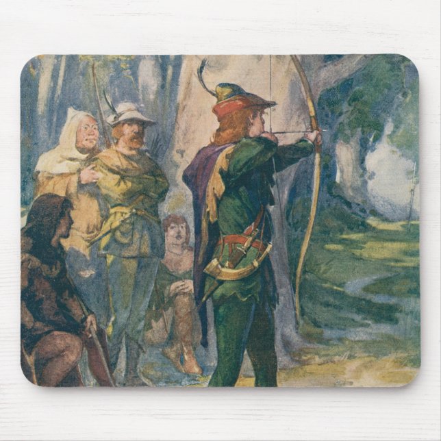 Robin Hood Mouse Mat (Front)