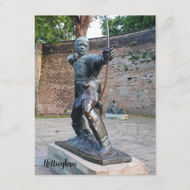Robin Hood, Nottingham Postcard (Front)