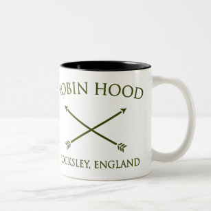 robin hood of locksley Two-Tone coffee mug