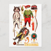 Robin Hood, Paper Doll, Louis Wain