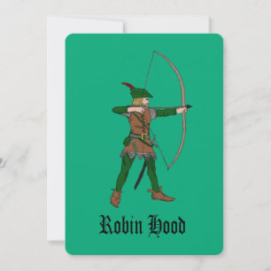 Robin Hood Party Invitations
