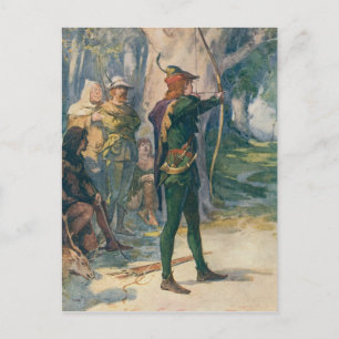 Robin Hood Postcard