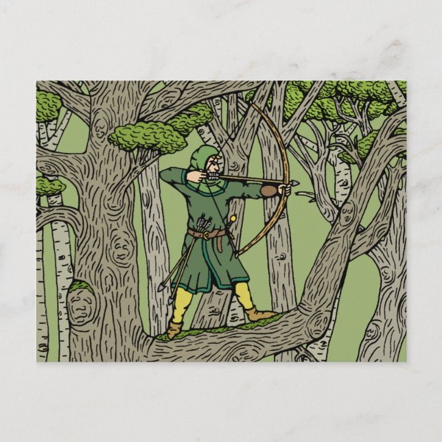 Robin Hood Postcard (Front)