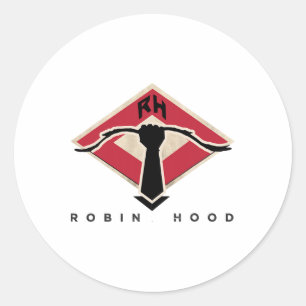 Robin Hood Resist  Classic Round Sticker