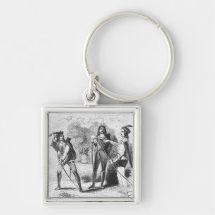 Robin Hood, Scarlet and John Key Ring