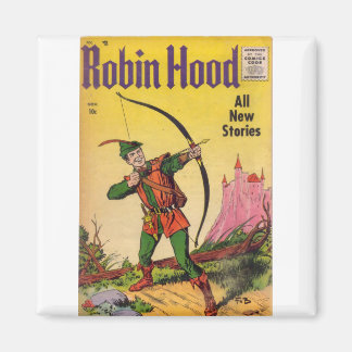 Robin Hood - Superhero - Super Comics - Robin Hood Magnet