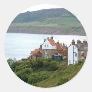Robin Hood's Bay Classic Round Sticker