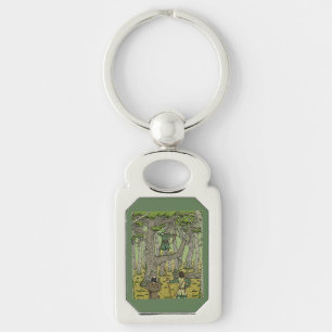 Robin in Sherwood Key Ring