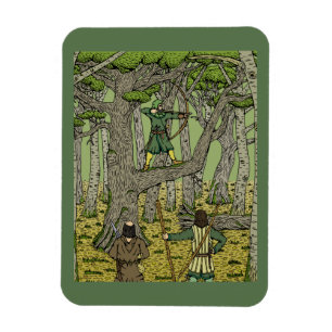 Robin in Sherwood Magnet