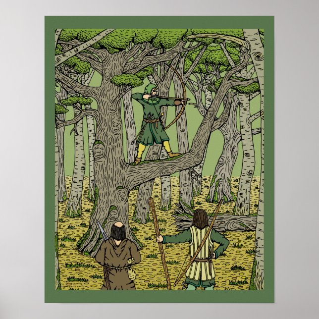 Robin in Sherwood Poster (Front)