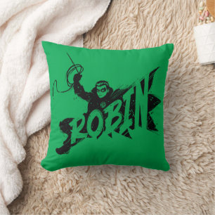 Robin Ink Brush Name Cushion