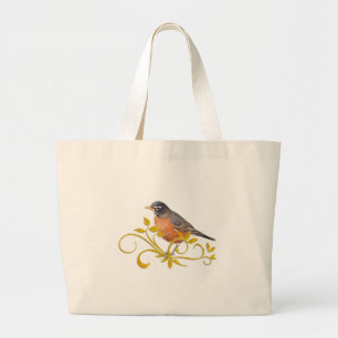 Robin Large Tote Bag