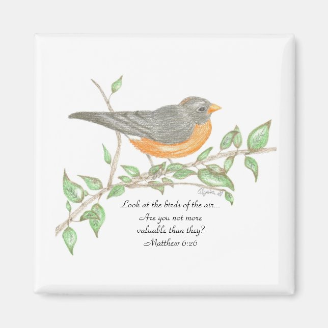 Robin Magnet (Front)