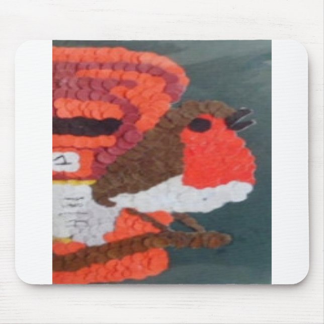 Robin Mouse Mat (Front)