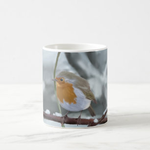 Robin mug