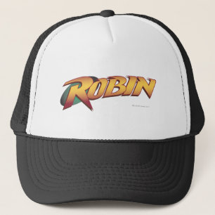Robin Name Logo Trucker Hat