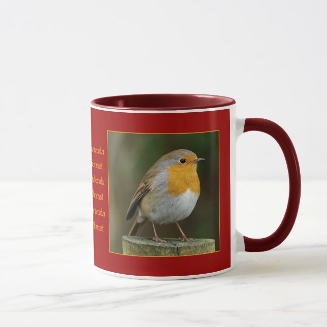 Robin on Post Mug (Right)