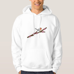 Robin on Sakura Hoodie