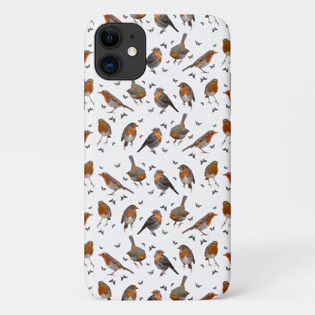 Robin Party iPhone 11 Case (choose colour) (Back)