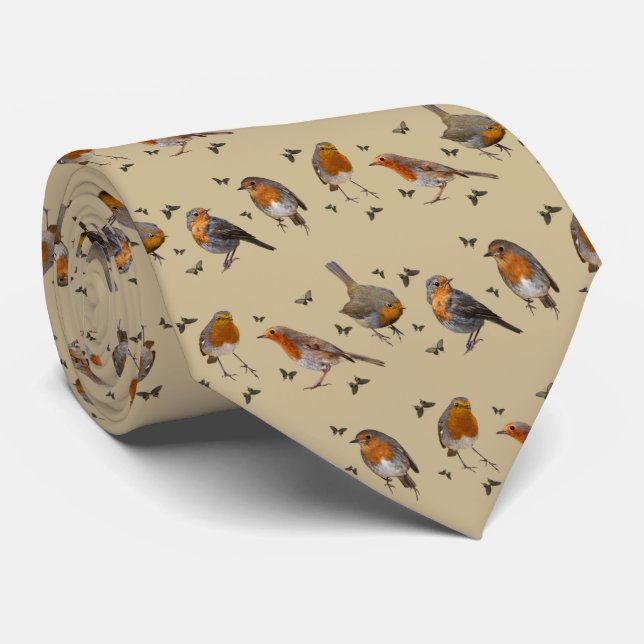 Robin Party Tie (Gold) (Rolled)