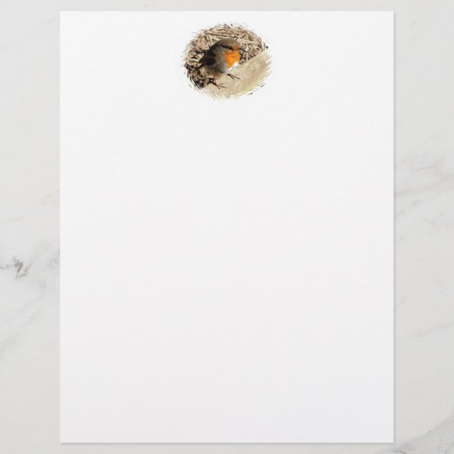 ROBIN PERSONALISED LETTERHEAD (Front)