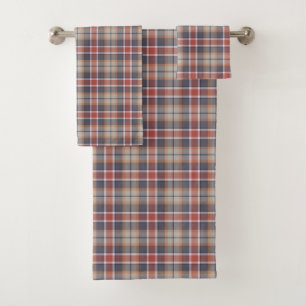 Robin Plaid towels