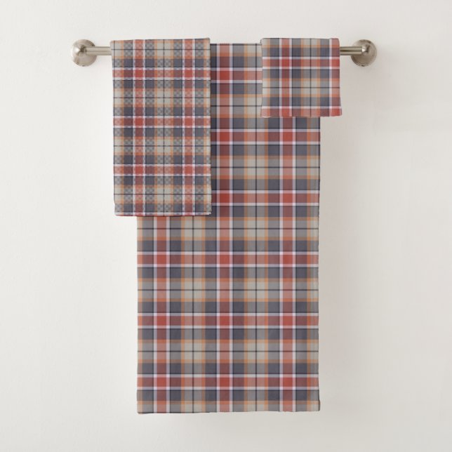 Robin Plaid towels (Insitu)