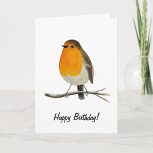 Robin Redbreast Greeting Card
