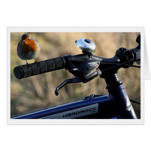 Robin Redbreast Hitchhiker Card (Front Horizontal)