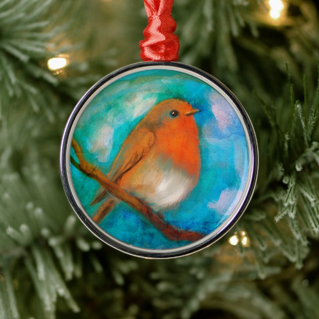 Robin redbreast ornament (Tree)