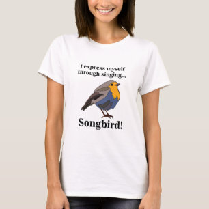 Robin Redbreast Songbird T-Shirt
