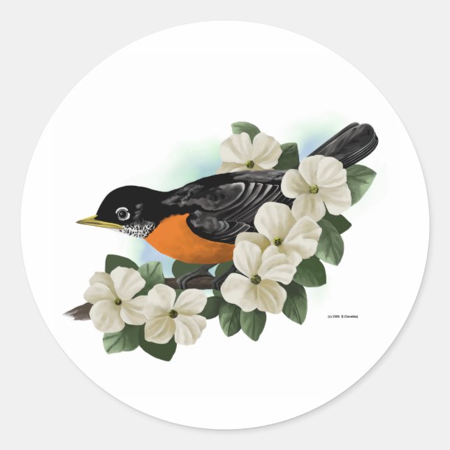 Robin Stickers (Front)