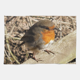 ROBIN TEA TOWEL