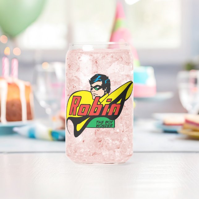 Robin The Boy Wonder Can Glass (Insitu (Birthday))