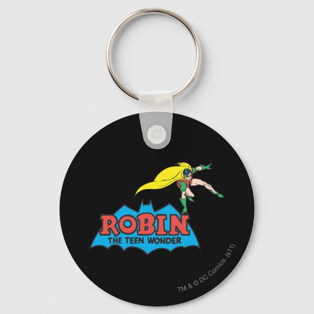 Robin The Teen Wonder Key Ring (Front)