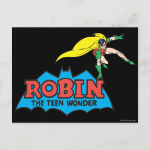 Robin The Teen Wonder Postcard