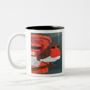 Robin Two-Tone Coffee Mug