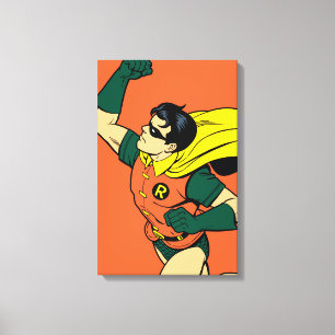 Robin Uppercut Canvas Print