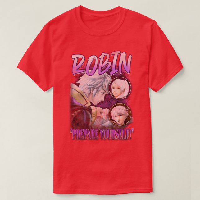 Robin Vintage Rapper Tee (Design Front)